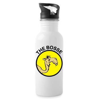 The Bosse I - Gourde avec paille intégrée - blanc - Droite