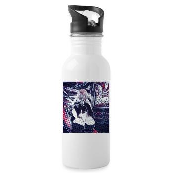 GTALive - Water bottle with straw - white - Right