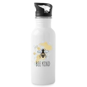 Bee Bee Child - Water bottle with straw - white - Right