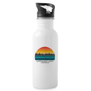 Lac Mary Jane Floride - Gourde avec paille intégrée - blanc - Droite