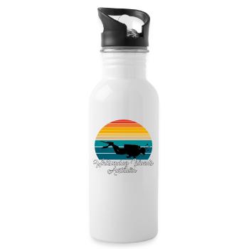 Whitsunday Islands Australie Plongée - Gourde avec paille intégrée - blanc - Droite