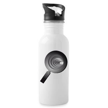 Loupe 3D - Loupe - Gourde avec paille intégrée - blanc - Droite