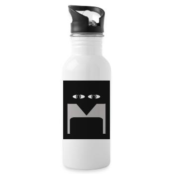 Tabby - Water bottle with straw - white - Right