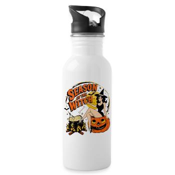 Witch Harvest Night - Water bottle with straw - white - Right