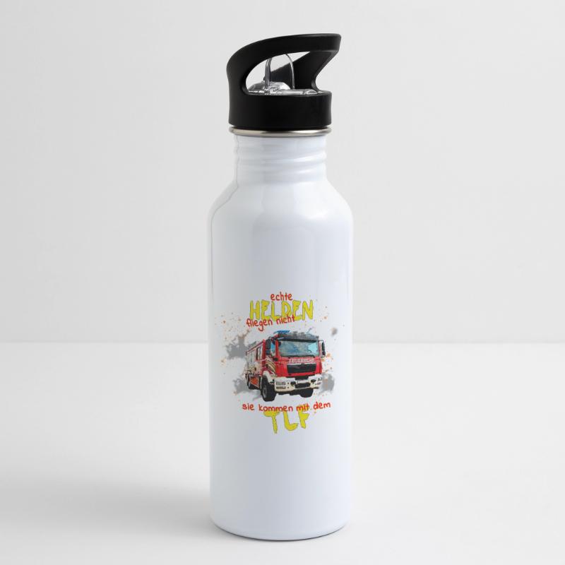 Fire engine Fire engine Fire engine Water bottle with straw