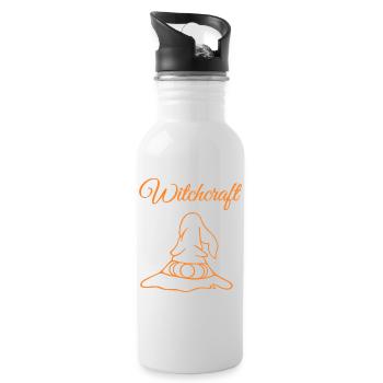 Witchcraft - Water bottle with straw - white - Right