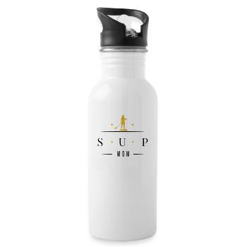 SUP paddle Stand Up Paddle SUP-MOM Femmes - Gourde avec paille intégrée - blanc - Droite