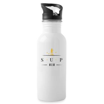 SUP paddleboarding Stand Up Paddle SUP-MUM Women - Water bottle with straw - white - Right