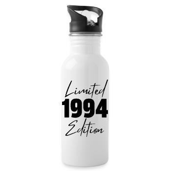 1994 Limited Edition - Trinkflasche mit integriertem Trinkhalm - Weiß - Rechts