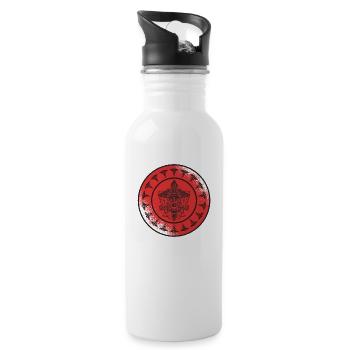 Operationstechnischer Assistent Chirurgie - Trinkflasche mit integriertem Trinkhalm - Weiß - Rechts