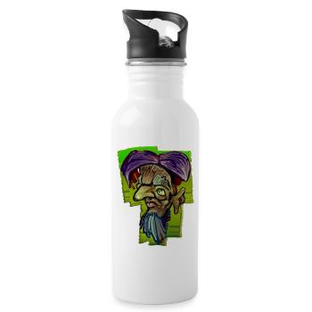 Mr. Christmas Gnommie - Water bottle with straw - white - Right