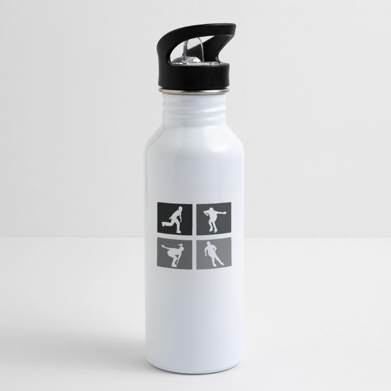 Rollers Rollers Rollers Rollers Gourde avec paille intégrée