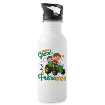 Future Big Brother 2026, Pregnancy Announcement - Water bottle with straw - white - Right