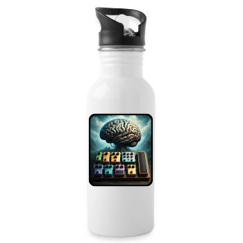 PEDALBOARD TREE - sound & vision - Water bottle with straw - white - Right