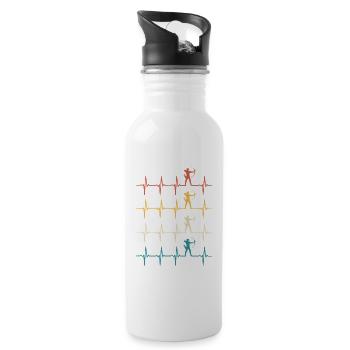 Archery Heartbeat Archery  - Water bottle with straw - white - Right