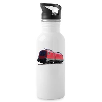 Taurus - Water bottle with straw - white - Right