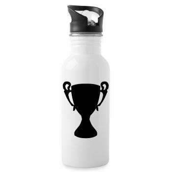cup - Gourde avec paille intégrée - blanc - Droite