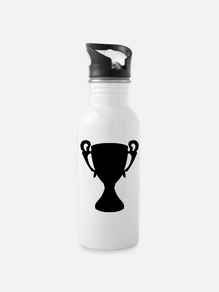 cup - Gourde avec paille intégrée - blanc