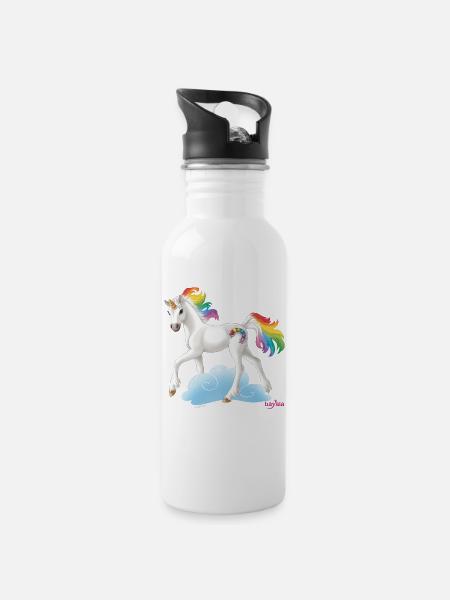 Schleich bayala Rainbow Unicorn Mug - Juomapullo, jossa pilli - valkoinen