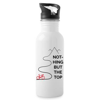 Roadbike - nothing but the top - Water bottle with straw - white - Right