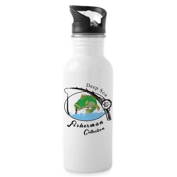 Fischer Collection - Water bottle with straw - white - Right