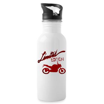 Engine. Limited Edition - Water bottle with straw - white - Right