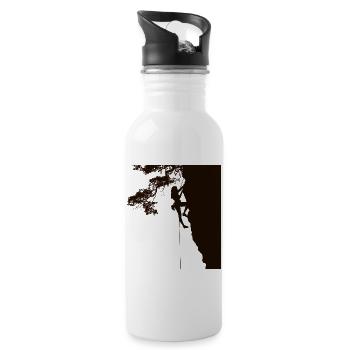 EXTREMSPORT KLETTERN MOUNTAIN CLIMBER 44 - Trinkflasche mit integriertem Trinkhalm - Weiß - Rechts