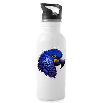 Parrot - Water bottle with straw - white - Right
