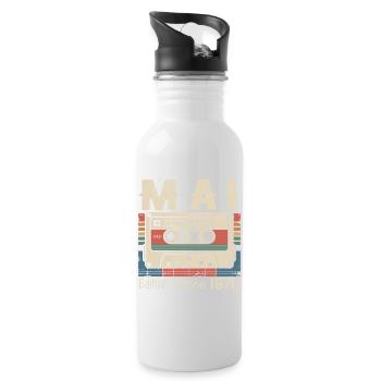 Mai 1983 - Gourde avec paille intégrée - blanc - Droite