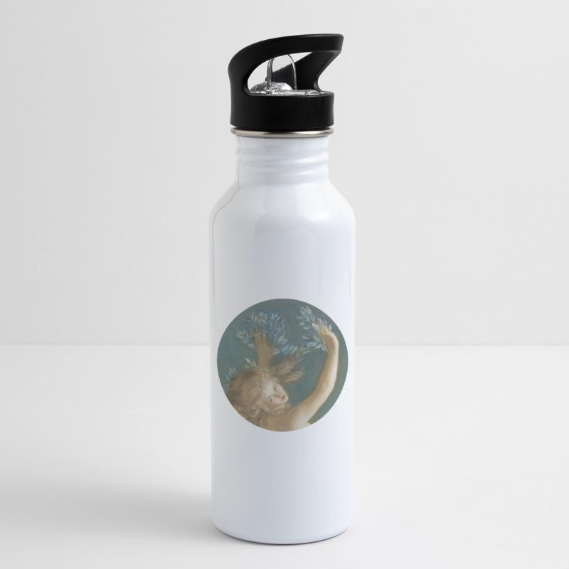 Daphne wird zu einem Lorbeerbaum Trinkflasche mit integriertem Trinkhalm