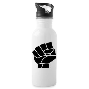 Resist - Trinkflasche mit integriertem Trinkhalm - Weiß - Rechts