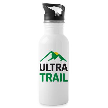 Ultra Trail - Gourde avec paille intégrée - blanc - Droite