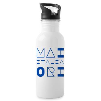 MAIORI-ITALIA - Gourde avec paille intégrée - blanc - Droite