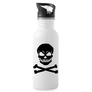 SCHAEDEL X - 1C - Water bottle with straw - white - Right