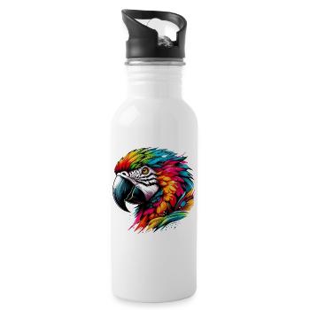 Parrot - Water bottle with straw - white - Right