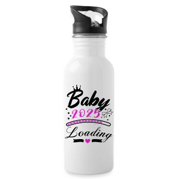 Baby 2025 loading - Water bottle with straw - white - Right
