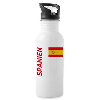 Tenerife - Water bottle with straw - white - Right