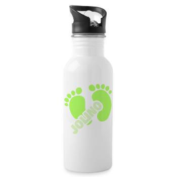 Birth Jolino - Water bottle with straw - white - Right
