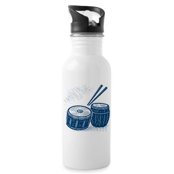 Sonado - Water bottle with straw - white - Right