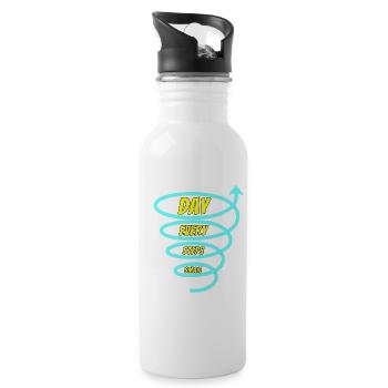 Small Steps - Water bottle with straw - white - Right