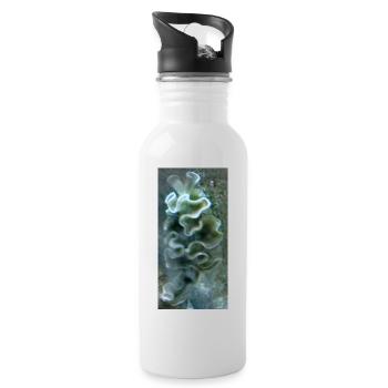 Sea Snail - Water bottle with straw - white - Right