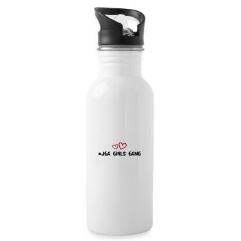 Bachelorette Party - Water bottle with straw - white - Right
