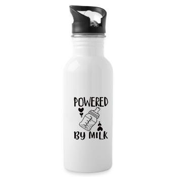 Newborn Baby Child Birth Food Milk - Water bottle with straw - white - Right