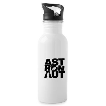 Profession Job Work - Astronaut - Water bottle with straw - white - Right
