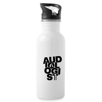 Audiological profession - audiologist - Water bottle with straw - white - Right