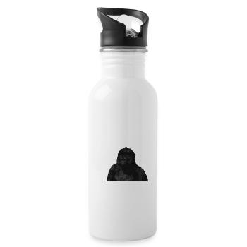 Monkey - Water bottle with straw - white - Right