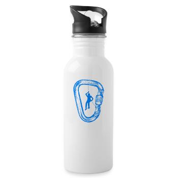 climber - Water bottle with straw - white - Right