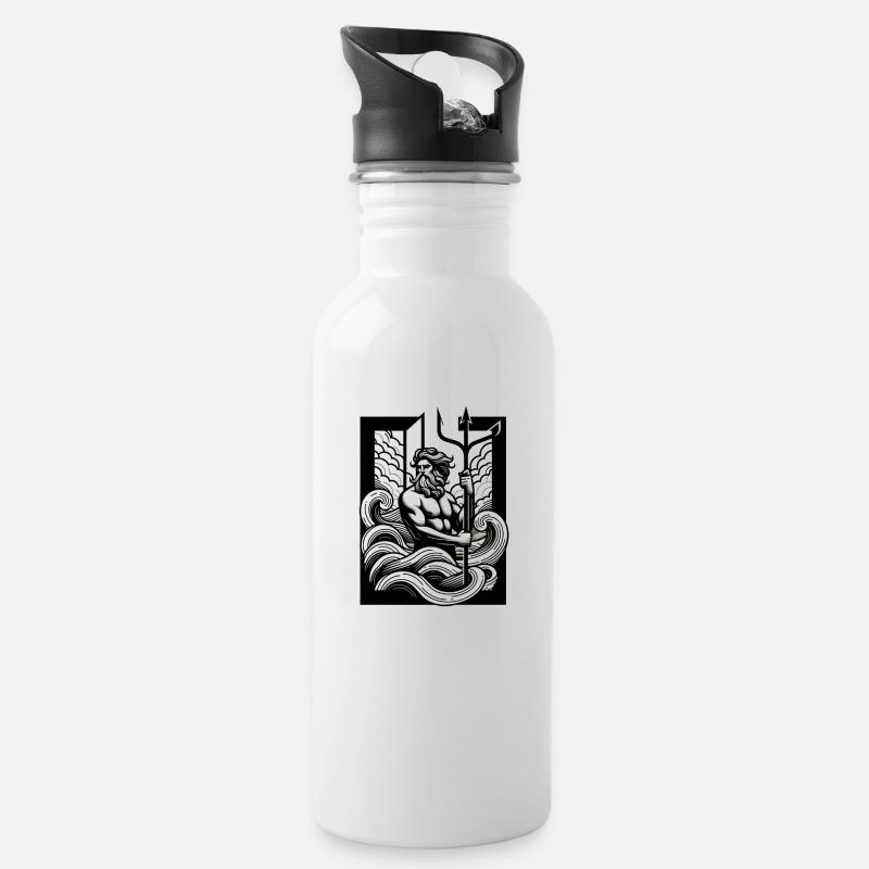 Zeus SW - Gourde avec paille intégrée - blanc