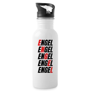 Angel - Water bottle with straw - white - Right