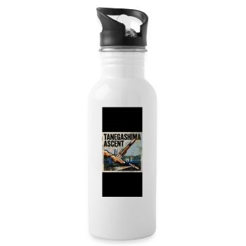 Translate design - Water bottle with straw - white - Right